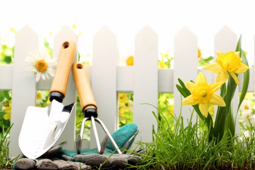 Seasonal lawn maintenance in Leamouth for homes and shared areas