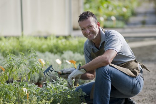 Gardeners Leamouth creating a tidy, vibrant outdoor space